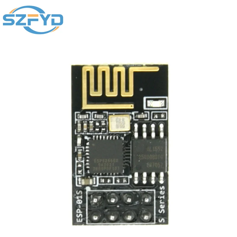 1/5/10 قطعة ESP-01 نسخة مطورة ESP-01S ESP8266 المسلسل WIFI نموذج أصالة مضمونة الإنترنت نموذج المجلس لاردوينو
