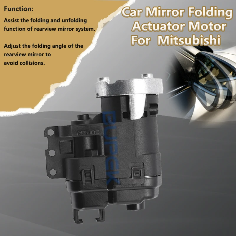 

BUPEK For Mitsubishi Attrage 2014-2020/Mirage G4 2015-2020 Car Power Folding Unit Mirror Actuator Motor auto-expand spare parts