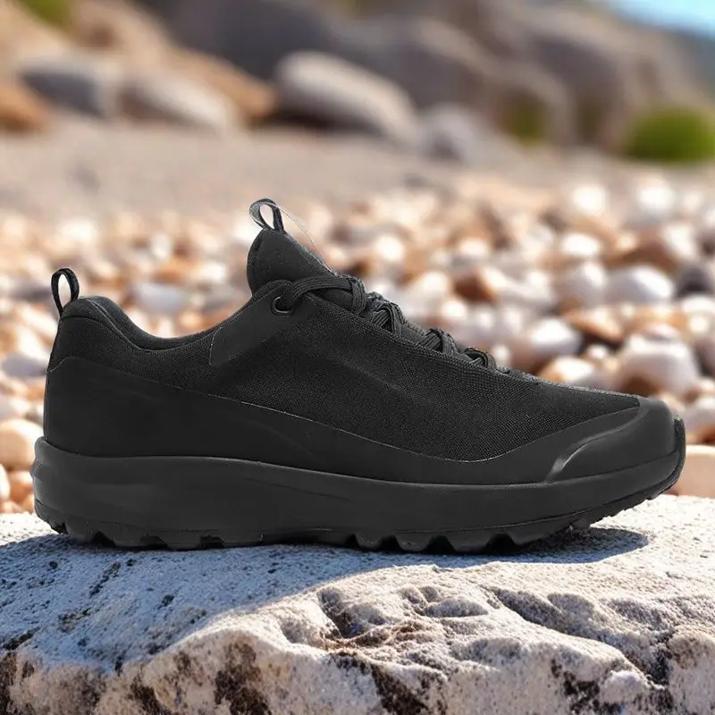 

Модные натуральные походные туфли, мужские роскошные кроссовки для бега, треккинга, горных спортивных сетчатых кроссовок для бега, уличные водонепроницаемые легкие 45