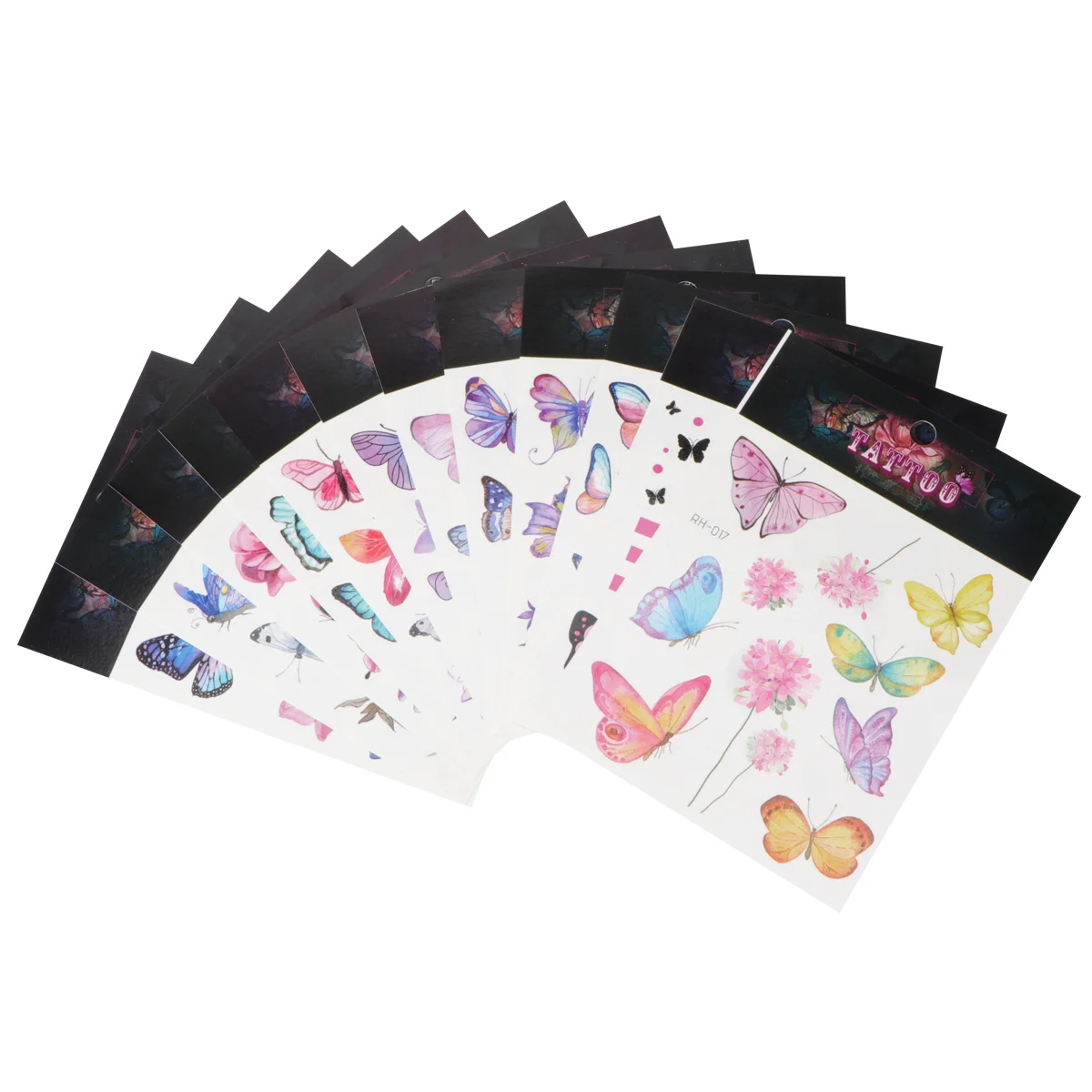 

Butterfly Tattoo Stickers Party Favors Photo Props Three-dimensional Breathable Pattern Waterproof Pastes