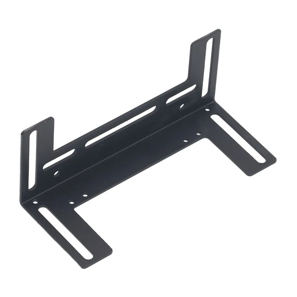 Black/White Computer Radiator Fan Holder Adjustable Durables Holder Computer Cooling Fan Bracket Thickened Stainless Steel