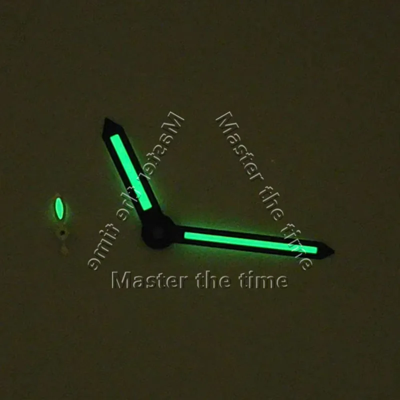 مشاهدة الأيدي الخضراء مضيئة تعديل الساعات اكسسوارات ل ETA6497 6498 ST3600 ST3620 حركة يناسب 34.5 مللي متر بطلب 10*14*4.5 مللي متر