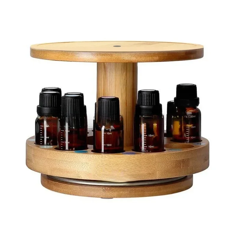 Rack Rotating Display Stands Holder Essential Oil Storage Holders Diffuser Organizer