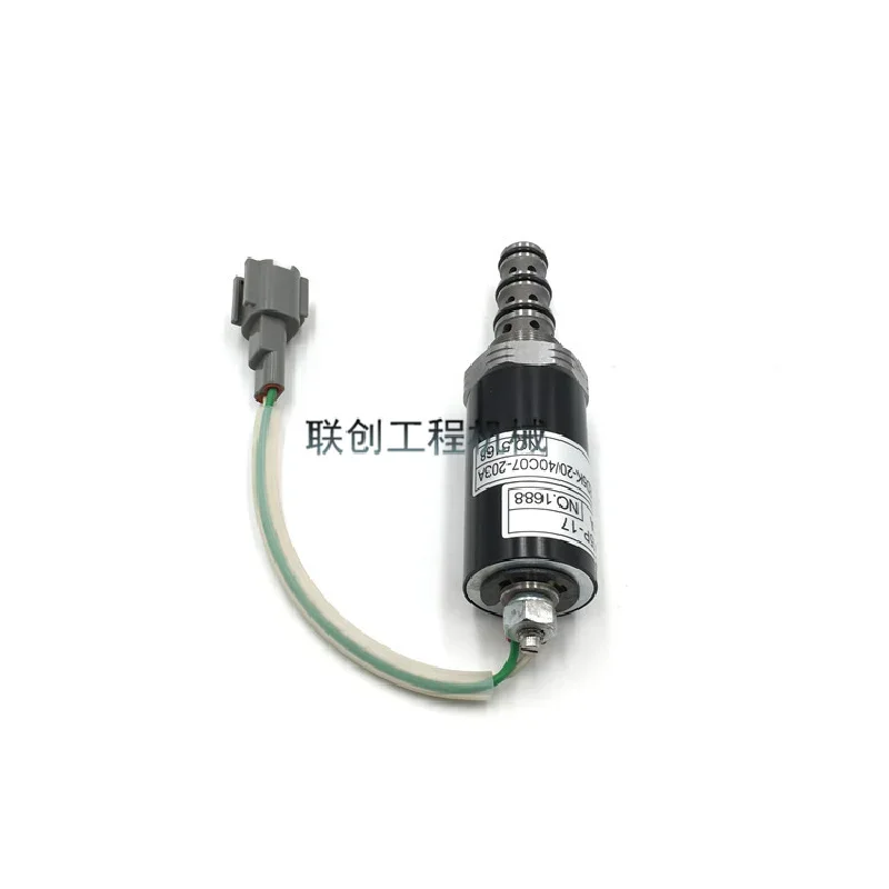 

For Kato hd HD820 HD1250 HD1430 Hydraulic pump main pump Proportional Solenoid valve KWE5K-20/G24D05 Excavator Parts