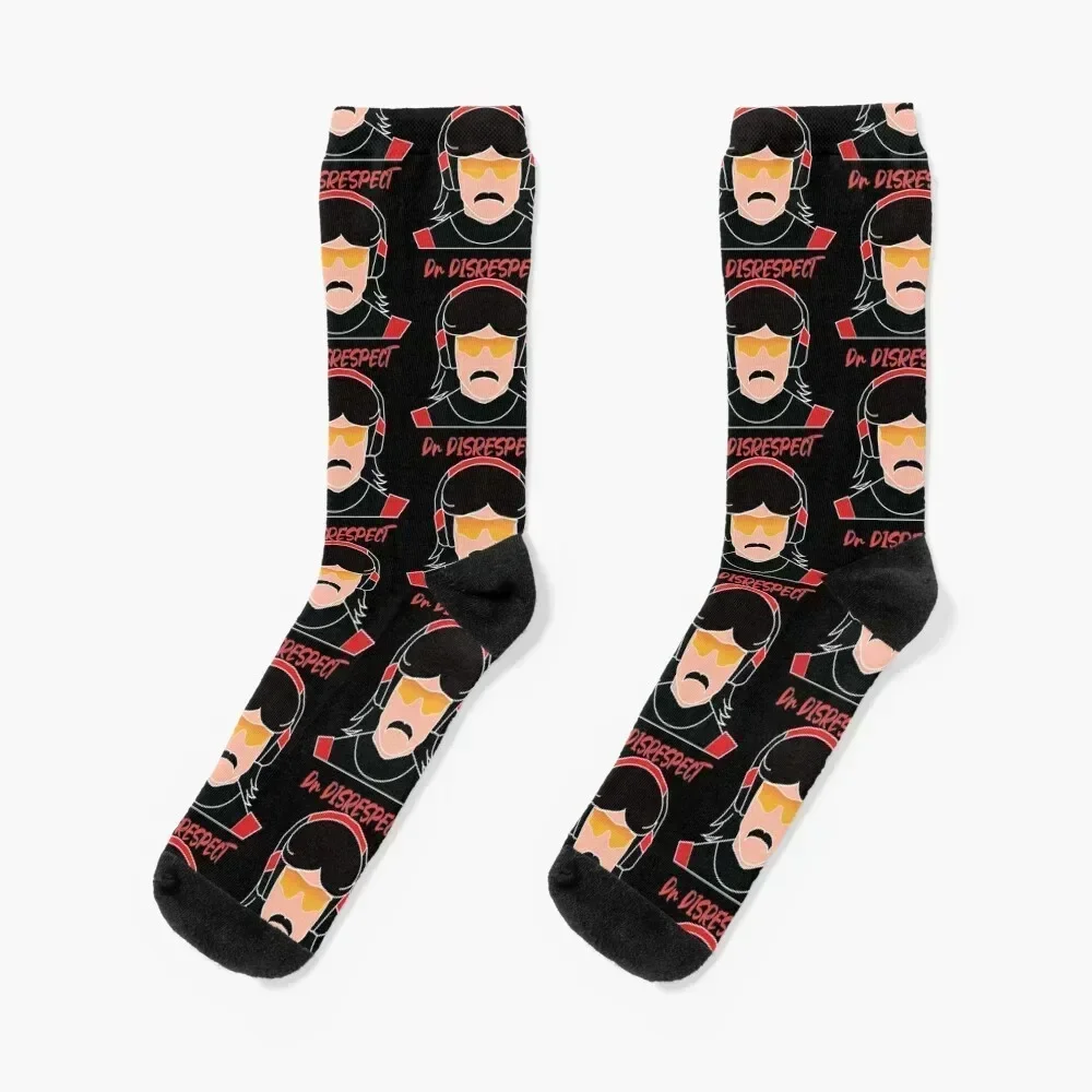 

Dr Disrespect design, graphic design, black Socks hiphop heated Socks Women's Men's