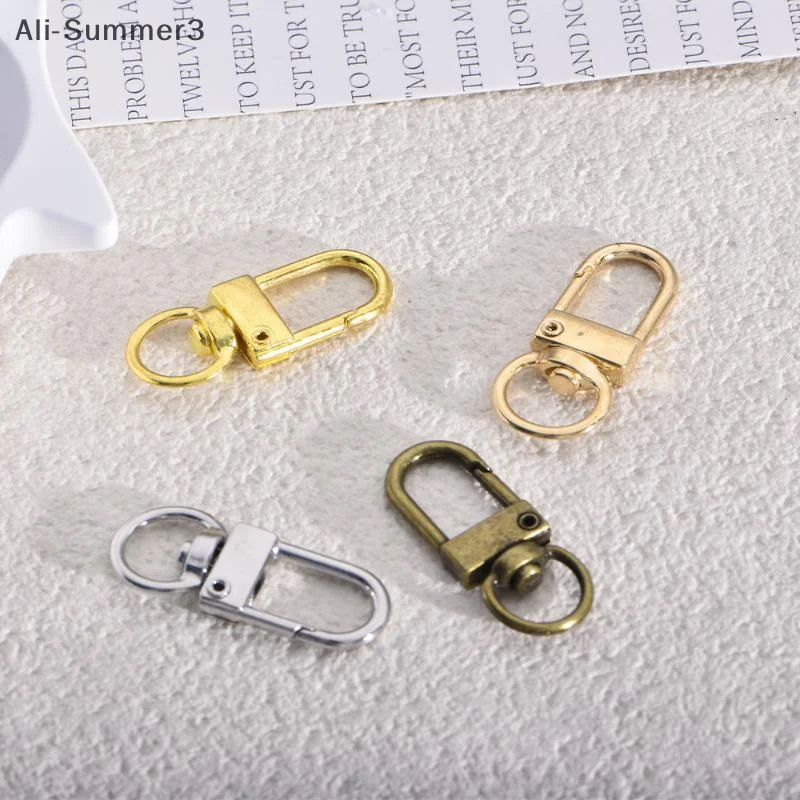 8pcs/lot Metal Universal Buckle Bag Buckle Multi Color Optional Key Buckle Alloy Buckle Lobster Buckle Bag Accessories