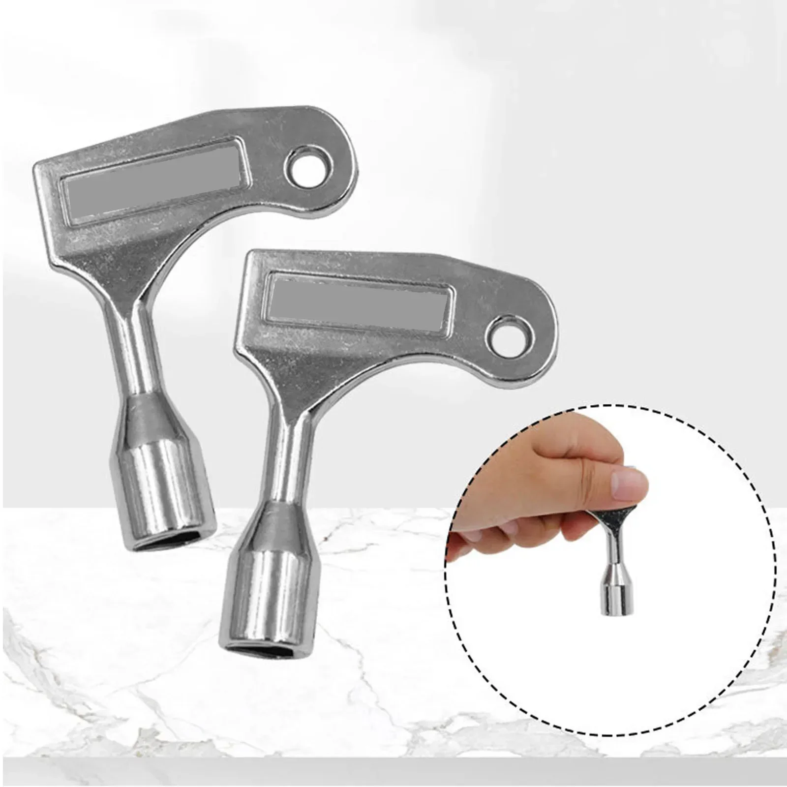 

Triangle Spanner Key Universal Practical Durable Lift Door Lock Keys for Gas Electric Meter Boxes Gas Electric Elevator Faucet