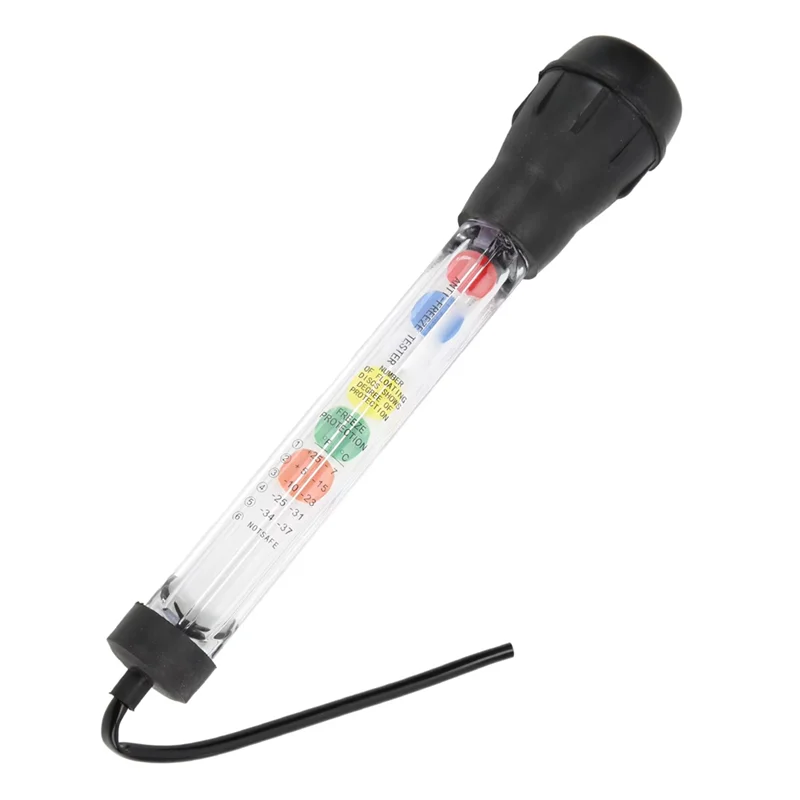 ABKY-Тестер охлаждающей жидкости автомобильного аккумулятора, тип циферблата, высокоточный тестер охлаждающей жидкости с защитой от замерзания, автомобильный радиатор, жидкость для аккумулятора, денситометр, жидкость