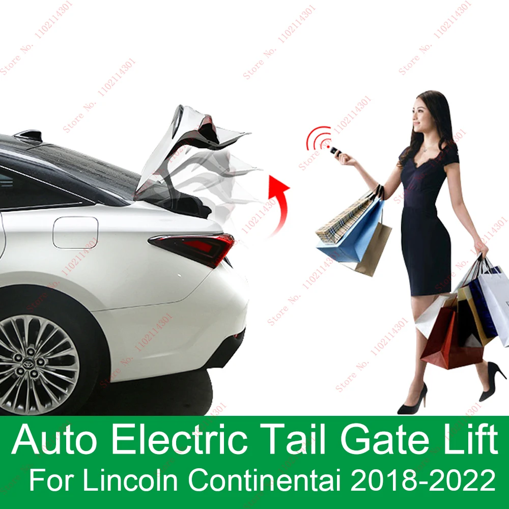 

Smart Auto Electric TailGate Lift for Lincoln Continentai 2018-2022 Control Set Height Avoid Pinch With Latch Function