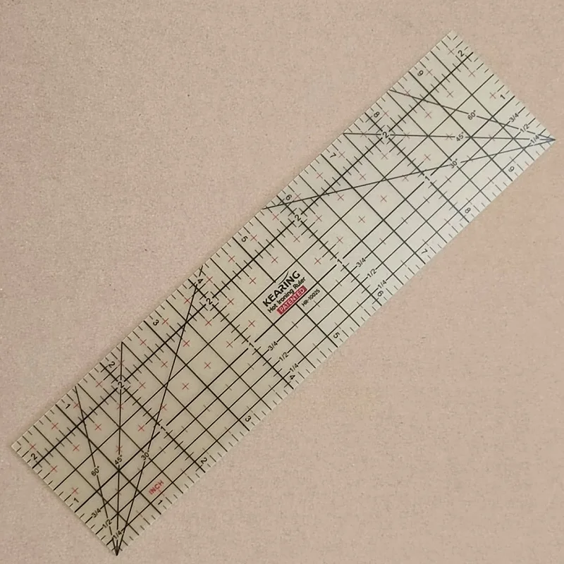10" High Temperature Resistance Ironing Ruler for Sewing Clothes & Fabric Dress