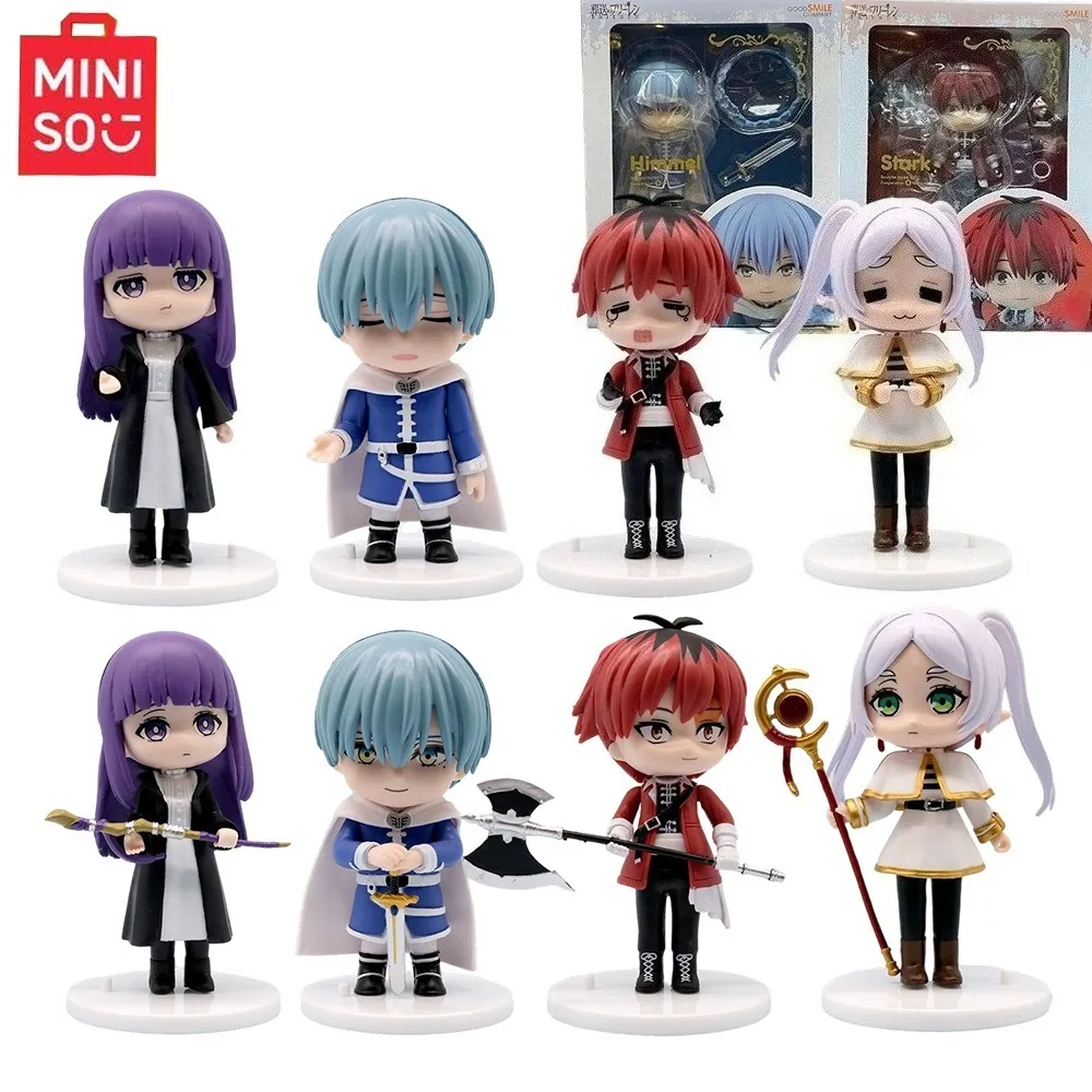 

Bandai Frieren Beyond Journey's End 10cm Anime Figures Frieren Himmel Action Figure Boys Gift Collection Model Doll Toys