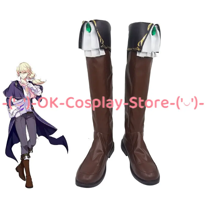 

Game Honkai Impact 3 Otto Apocalypse Cosplay Shoes PU Leather Shoes Halloween Carnival Boots Prop Custom Made