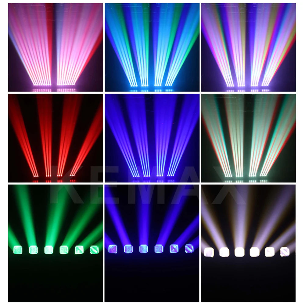 10X40 واط LED شعاع ضوء RGBW DJ جدار غسالة أضواء DMX512 ديسكو تتحرك رئيس المرحلة تأثير لنادي المنزل بار الزفاف #3