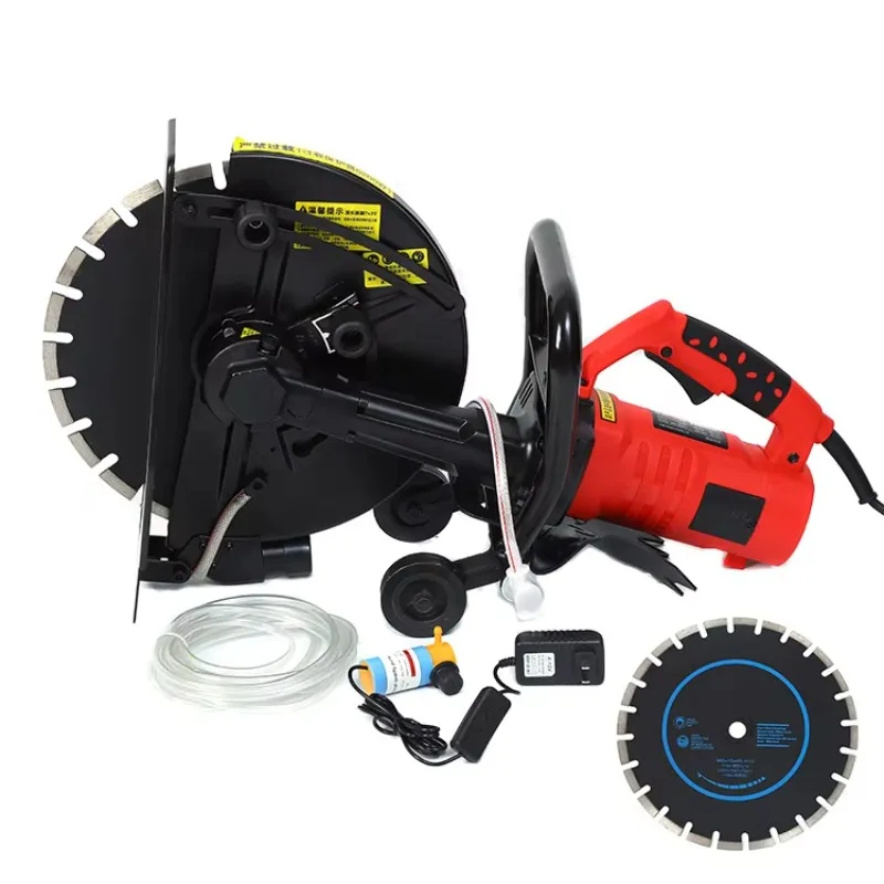 350mm High Power Wall Slotting Machine Marble Concrete Circle Saw Cutting Machine Road Grooving Tools Ceramic Tile Stone Cutter