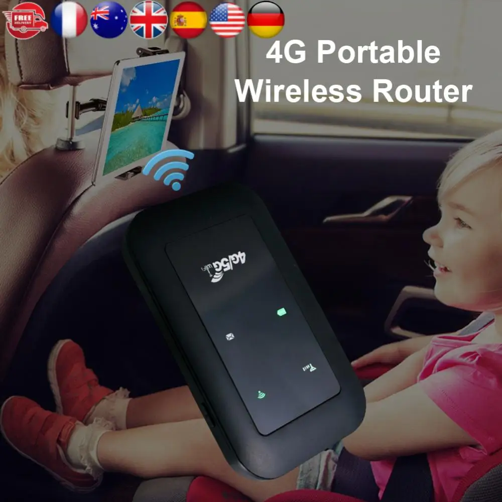 

WiFi Repeater 4G Router Amplifier Network Expander 150Mbps 3G/4G SIM Card Slot Wireless WiFi Adapter Desktop