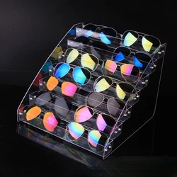 ofessional 30cm Length Acrylic Sunglasses  Stand Eyeglasses Showing Rack box Showcase Jewelry Glasses Holder Detachable JU31711