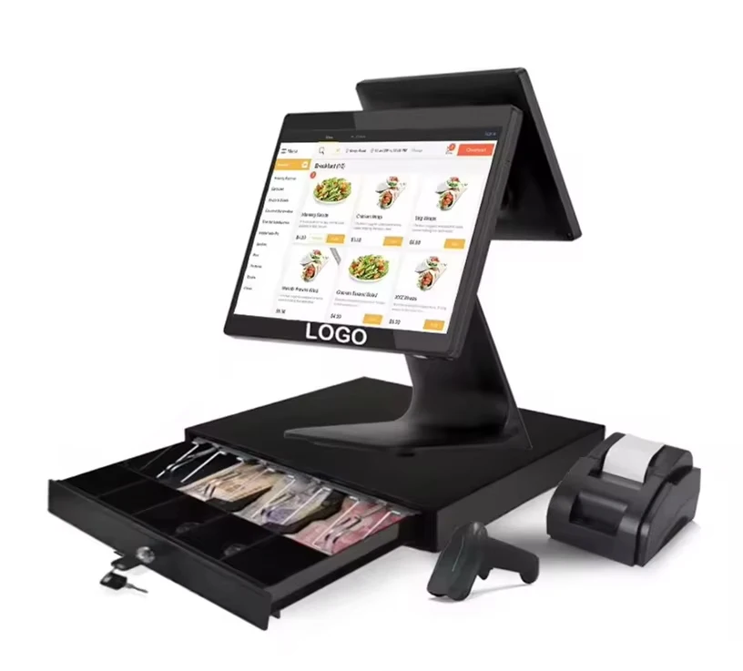 15.6inch Android Pos Terminal Cash Register All in One Machine Pos Retail Terminal System Systems Pos Software for Restaurant