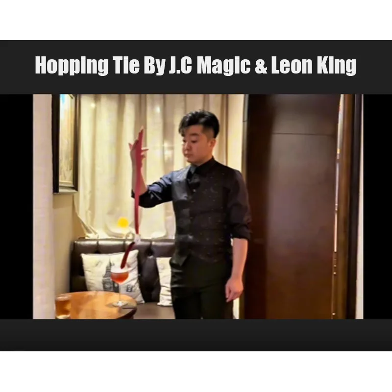 hopping-tie-de-jc-magic-leon-king-accesorio-de-magia-visual-trucos-de-magia-magia-profesional-comedia-clasica-magia-de-escenario