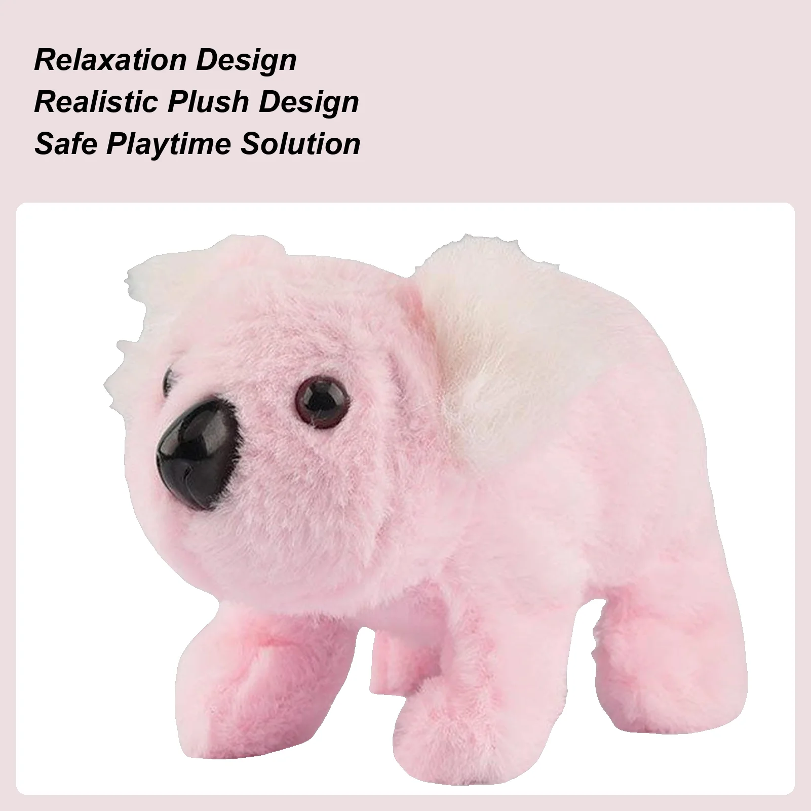 Electric Walking Koala Realistic Soothing Walking Hopping Electric Plush Koala For Children Boys Preschoolers Teens Living Room