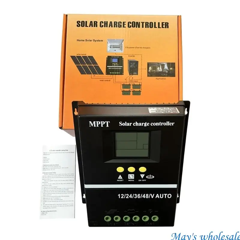 High Capacity 200A Solars Panel Regulator MPPT Technology for Outdoor Use 448A