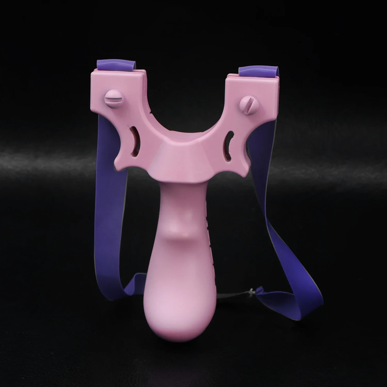 Pink Ergonomic Slingshot Piaoyu Resin Screw Clamp Hollow Frame Lightweight Precision Outdoor Shooting Catapult