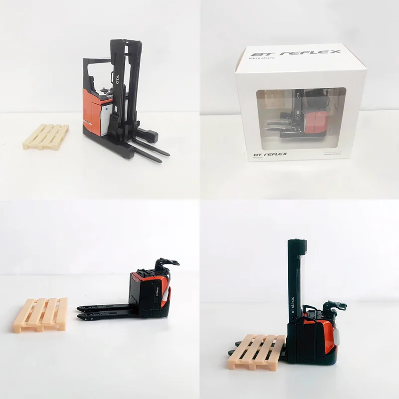 

1:24 BT REFLEX/BT LPE220/BT SPE160L Вилочный погрузчик из сплава, инженерная модель автомобиля, тележка для взрослых и мальчиков, коллекция хобби, украшение, подарок