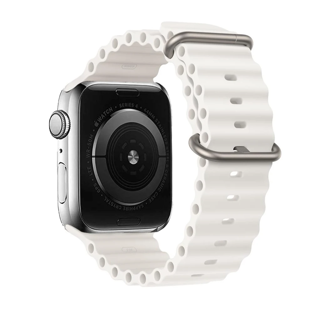 Ocean-Armband für Apple Watch Ultra 4 3 2, 49 mm, 46 mm, 44 mm, 40 mm, 45 mm, 41 mm, 42 mm, Armband für iWatch Series 12, 11, 10, 9, SE, 8, 7. – Detail 4