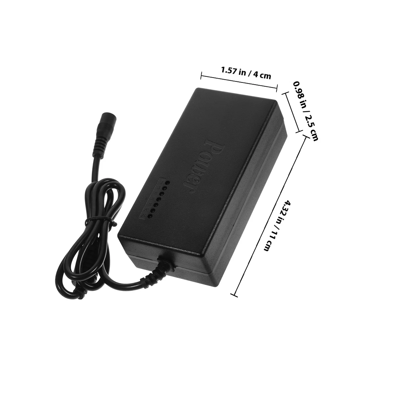 10 stuks laptop verstelbare 12V-24V universele notebookadapter 96W vervangende voedingsadapter voor vele merken