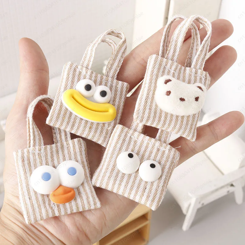 Miniature Ob11 Clothes Accessories Canvas Bag Shoulder Bag Mini Model
