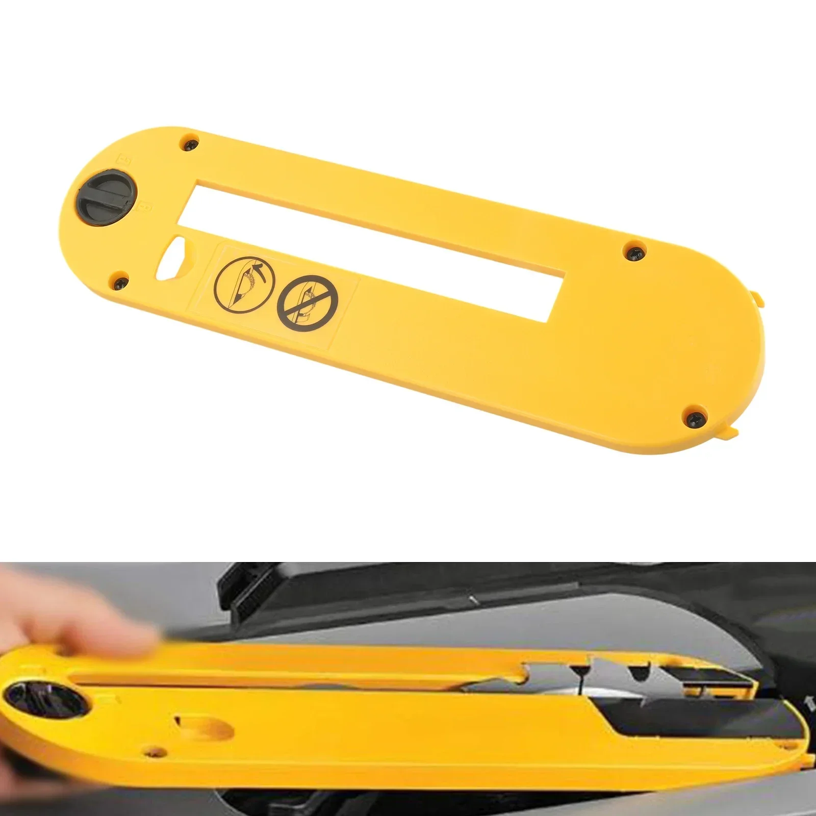 

Dado insert throat board designed specifically as a replacement part compatible across multiple For Table saw models