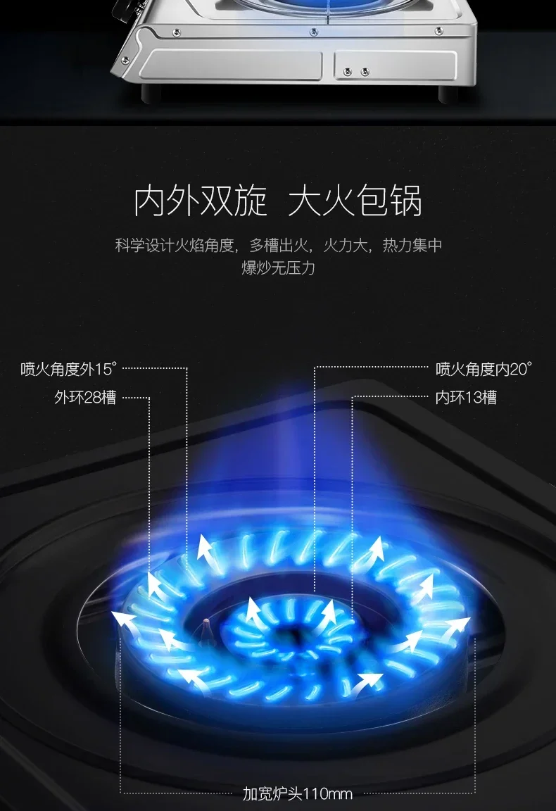Powerful Gas Range by Macro, TG10 Gas Stove for Household Cooking, Single Burner with Natural & Liquefied Gas Option
