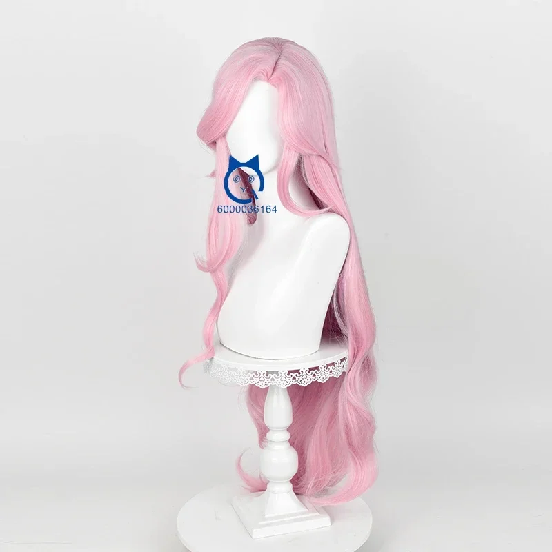 FS Fluttershy Hot Cosplay 100cm Long Curly Wave Pink Wig for Comic Con Coser Anime My Liittle Pony Heat Resistant Synthetic Hair