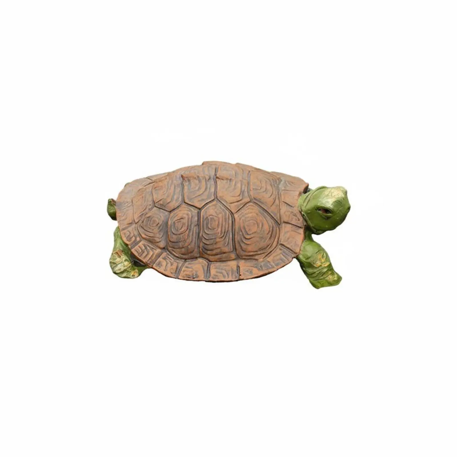 Garden Turtle Statue Resin Figurine for Pond Water Feature Aquarium Decor Weatherproof Outdoor Patio Art Accessory