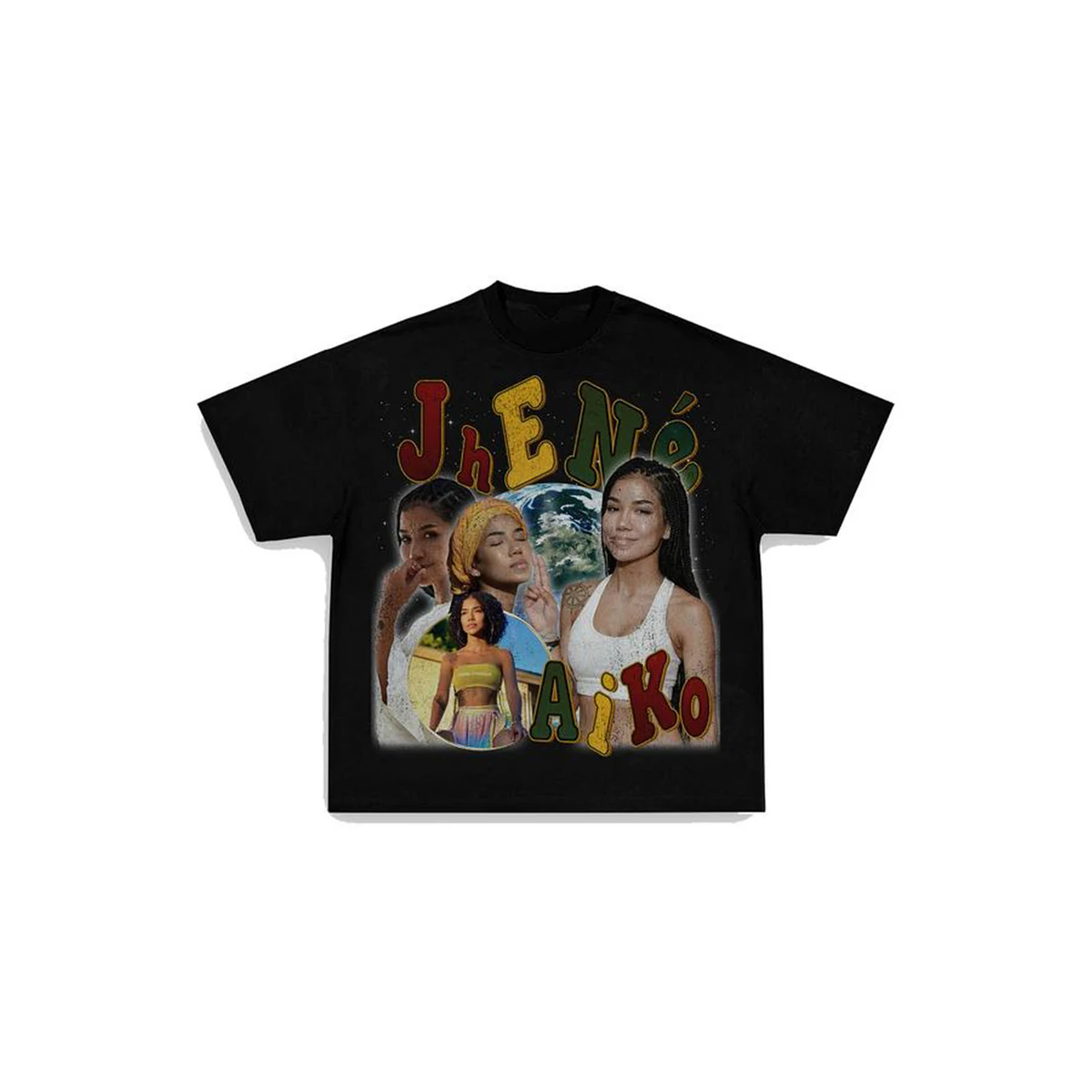 JHENE AIKO TEE Print Short Sleeve T-Shirt