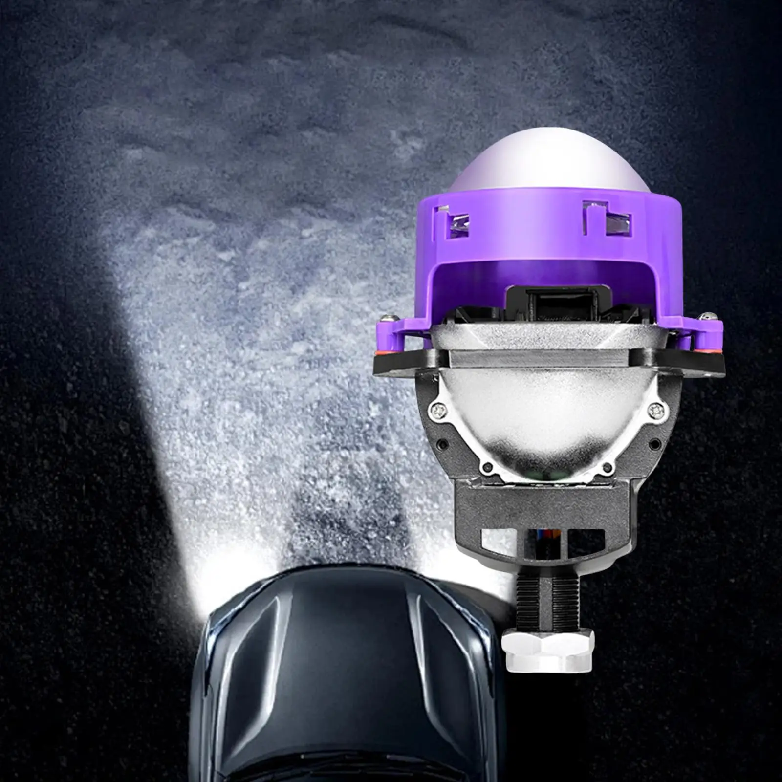 

Headlight High Brightness Easy Installation Replacement Hi/Lo Beam Function Light Bulb for Trucks Vehicles Motorcycle Auto