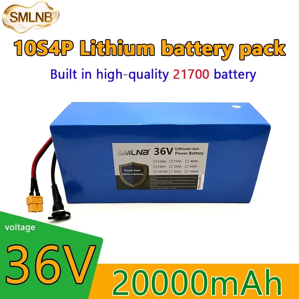 

10S4P 36V 20000mAh Electric Scooter Lithium Battery 21700 battery pack 36V 20Ah Electric Scooter Electric Scooter Battery 36v