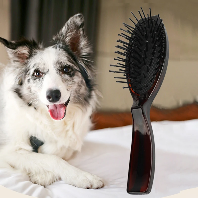 

Long Handled Airbag Design Dog Grooming Brush Reusable Comfortable Hair Removal Deshedding Pet Massage Comb Toilettage Chien