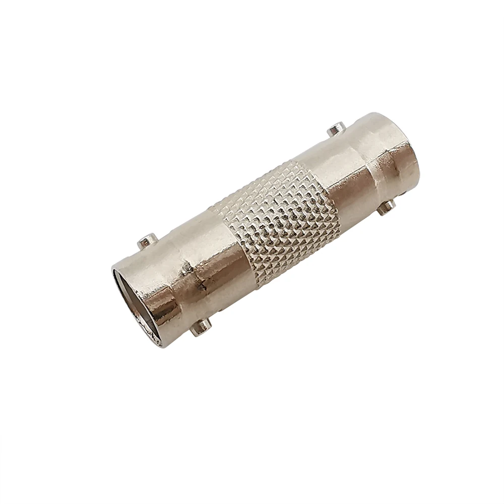 Acoplador en línea hembra a hembra, conector coaxial BNC, extensor para cámara CCTV, accesorios de sistema de videovigilancia de seguridad