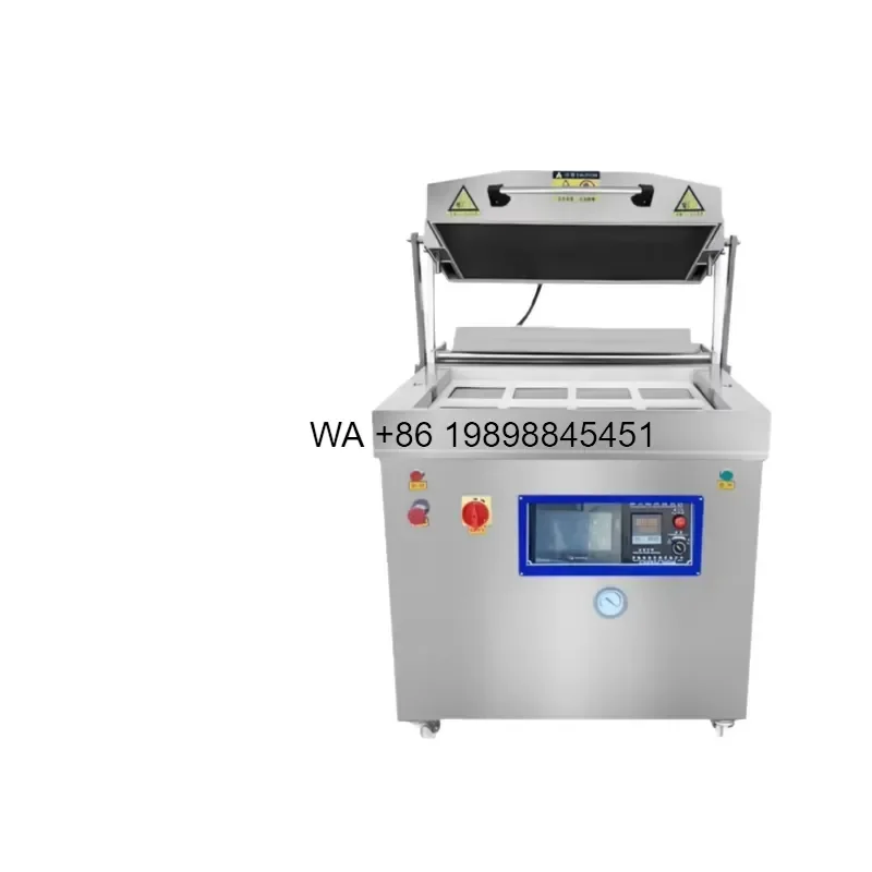 Wmwmnu for Floor Single Chamber 400mm Sealer Inner Vacuum Rice Sachet Packaging Machinery