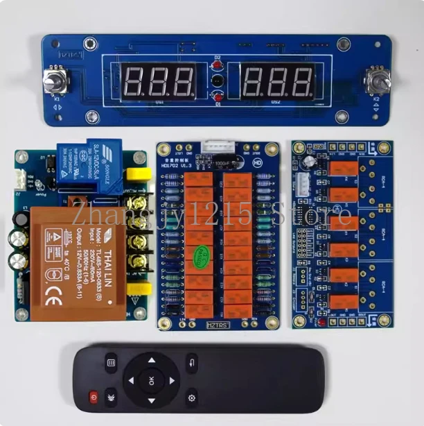 MZTRS Pre-amplifier Balance Remote Control Volume Control Board Passive Pre-amp Board Audio Source Selection Board