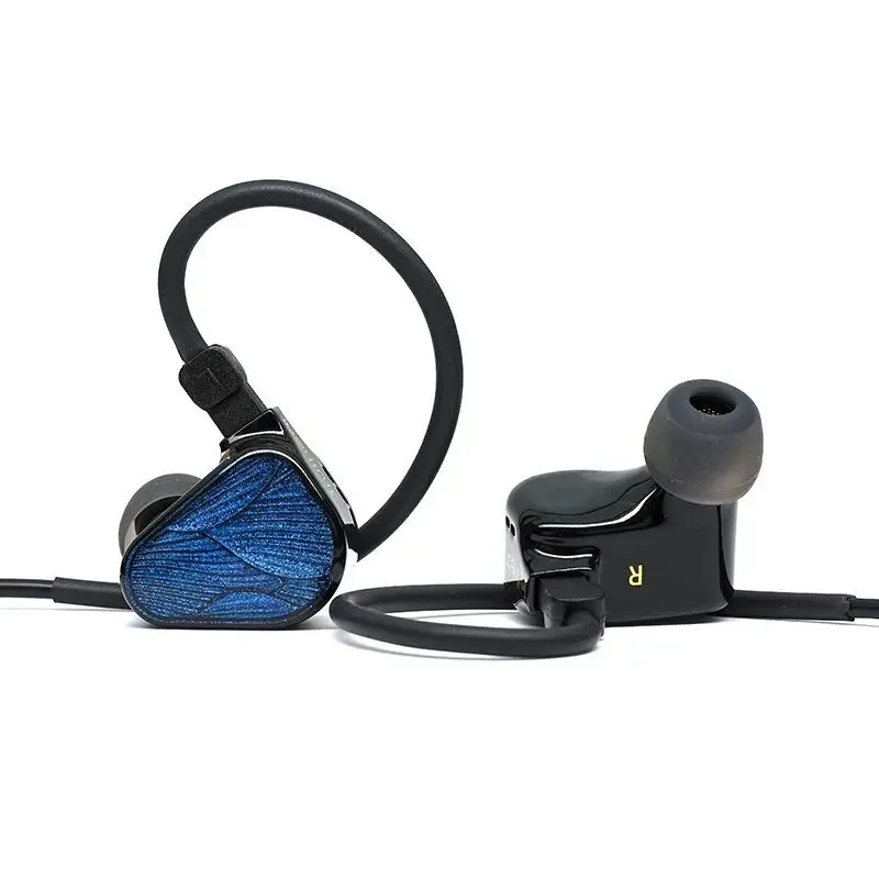 Wired in-ear HIFI earphones, double-acting ring 3.5 plug 0.78 pin