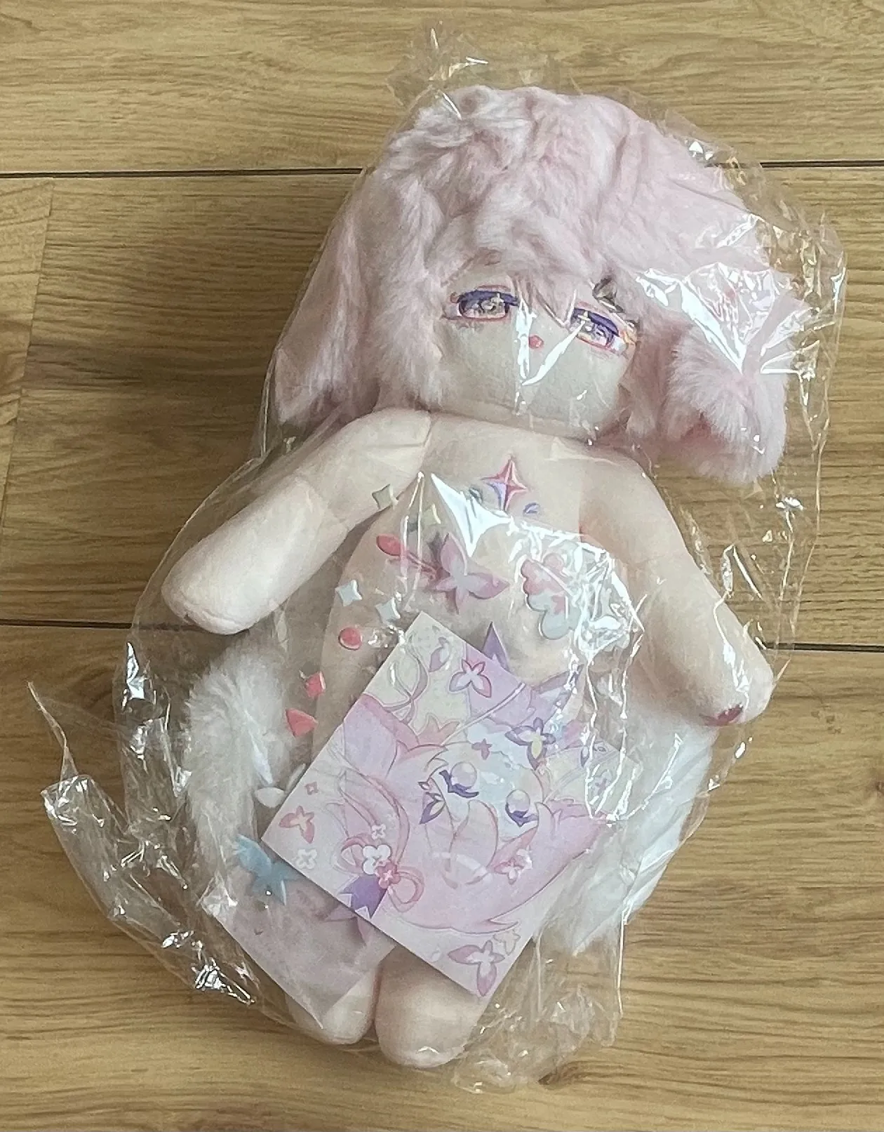 

30cm Dress-up Plushie Dolls Long Leg Pink Girl Cute No Attribute Cotton Stuffed Plush Doll Body Cosplay Gift Toys In Stock