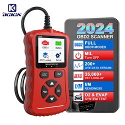 2024 Red V600 OBD2/EOBD Diagnostic Tool 12V Plug & Play Can Code Scanner for Cars New Car Diagnostic Tools