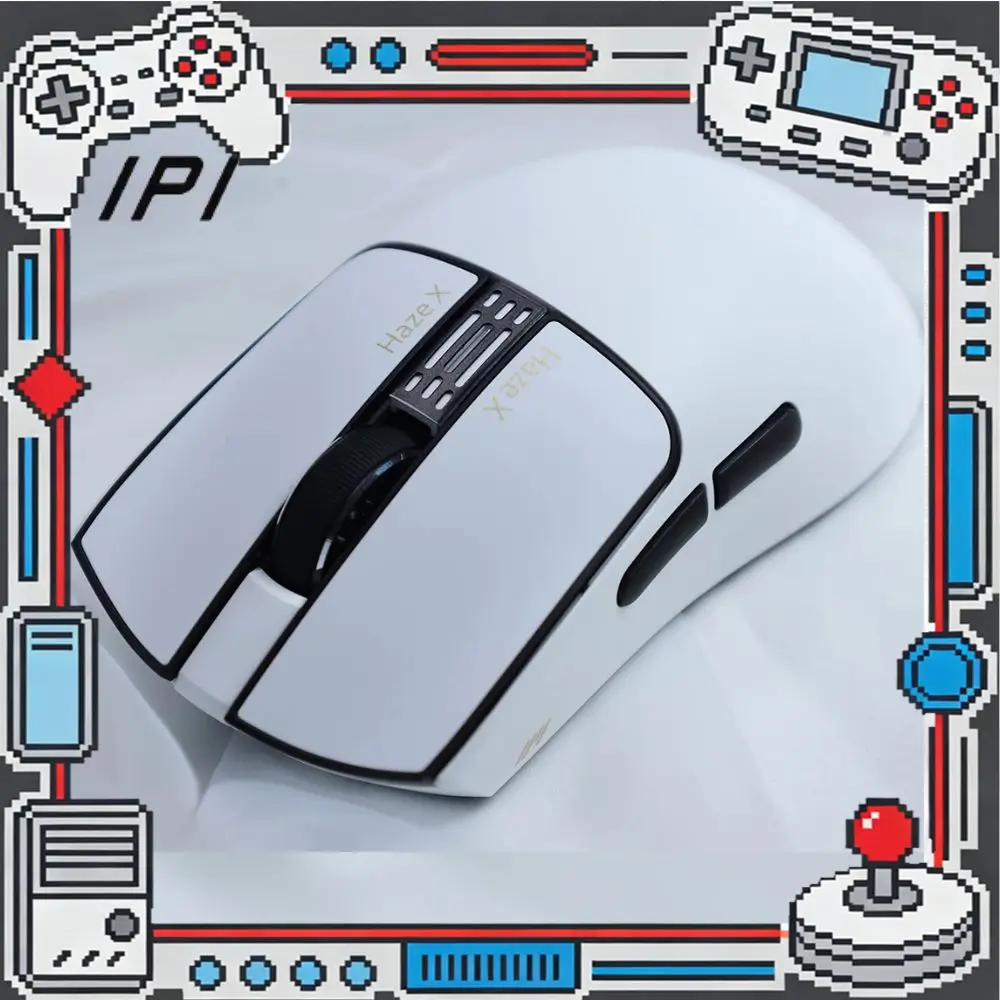 IPI HAZEX Wireless Mouse Three-Mode 8K PAW3955 Innovative TMR Vibration Sensing Micro Motion System Low Latency Gaming Mouse