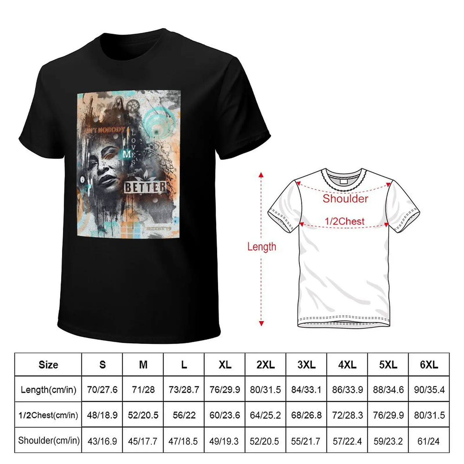 Aint nobody Chaka Khan T-Shirt Sports Casual Breathable Tee Shirt