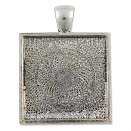 

28*28 мм античное серебро, квадратный цинковый сплав, камея, кабошон, подвески, без никеля и свинца; подходят для кабошона 25*25 мм