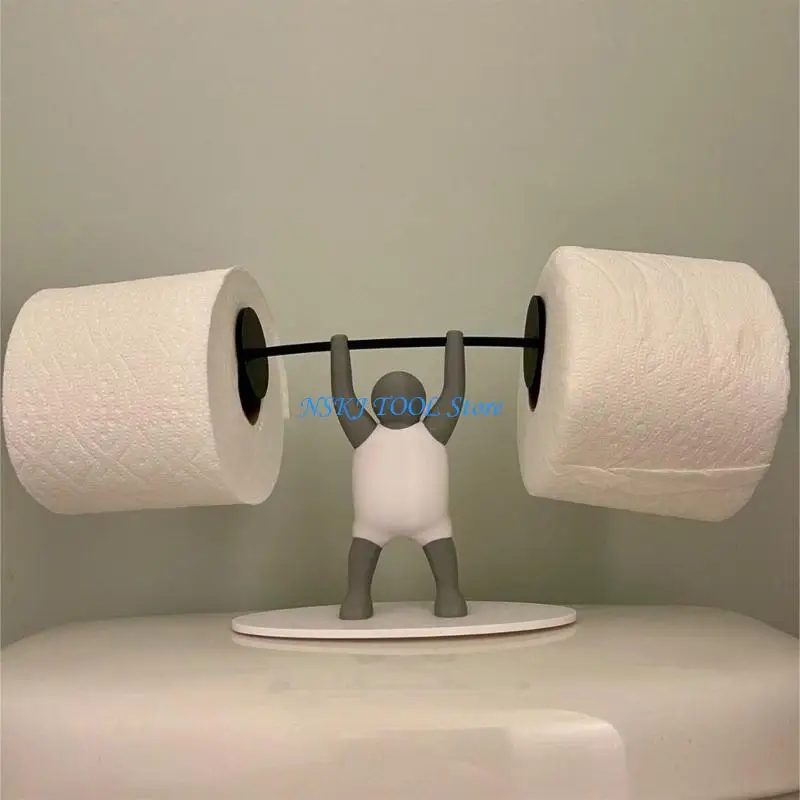 L8RC Compacts 16cm Height Tissue Dispenser With Weightlifters Design For Small Spaces