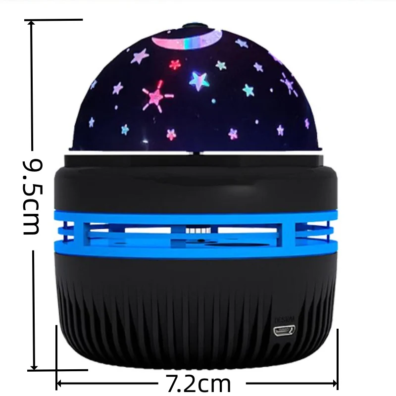 USB LED ナイトライト 星空プロジェクターランプ ナイトライト 子供部屋用 ロマンチックな寝室の装飾 クリスマス誕生日パーティー