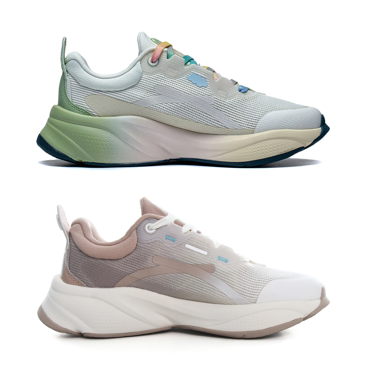 Li-Ning-baskets classiques souples pour femmes, chaussures de style de vie, confortables, respirantes, coordonnantes, pour loisirs, AGLT052