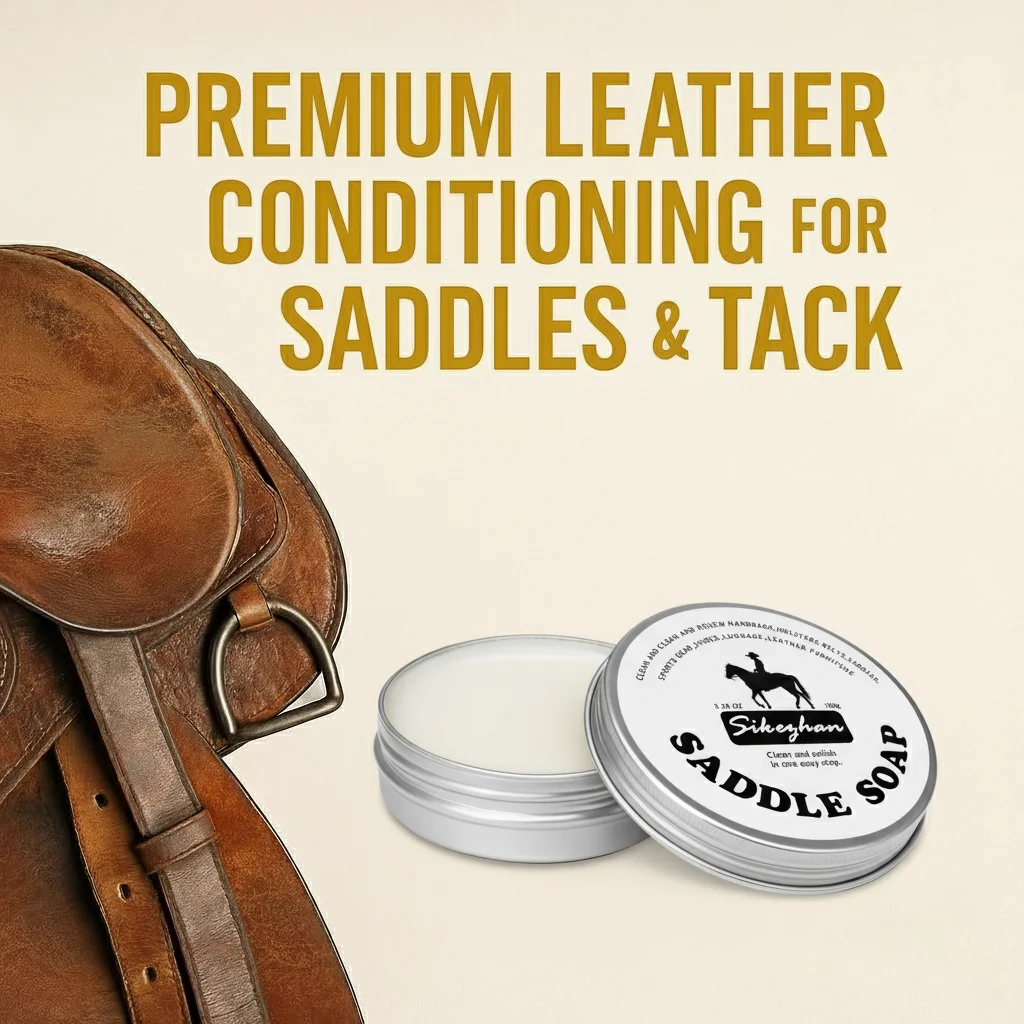 كريم سرج جلدي ممتاز ينشط واستعادة التكييف العميق ومحسن اللمعان لسرج الحصان ومعالجة المعدات